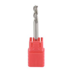 Torno De Metal Ferramentas De Corte Moinho De Fim Áspero Carbide Corner Raio End Mil 4 Flautas CNC Carbide Roughing End Mill