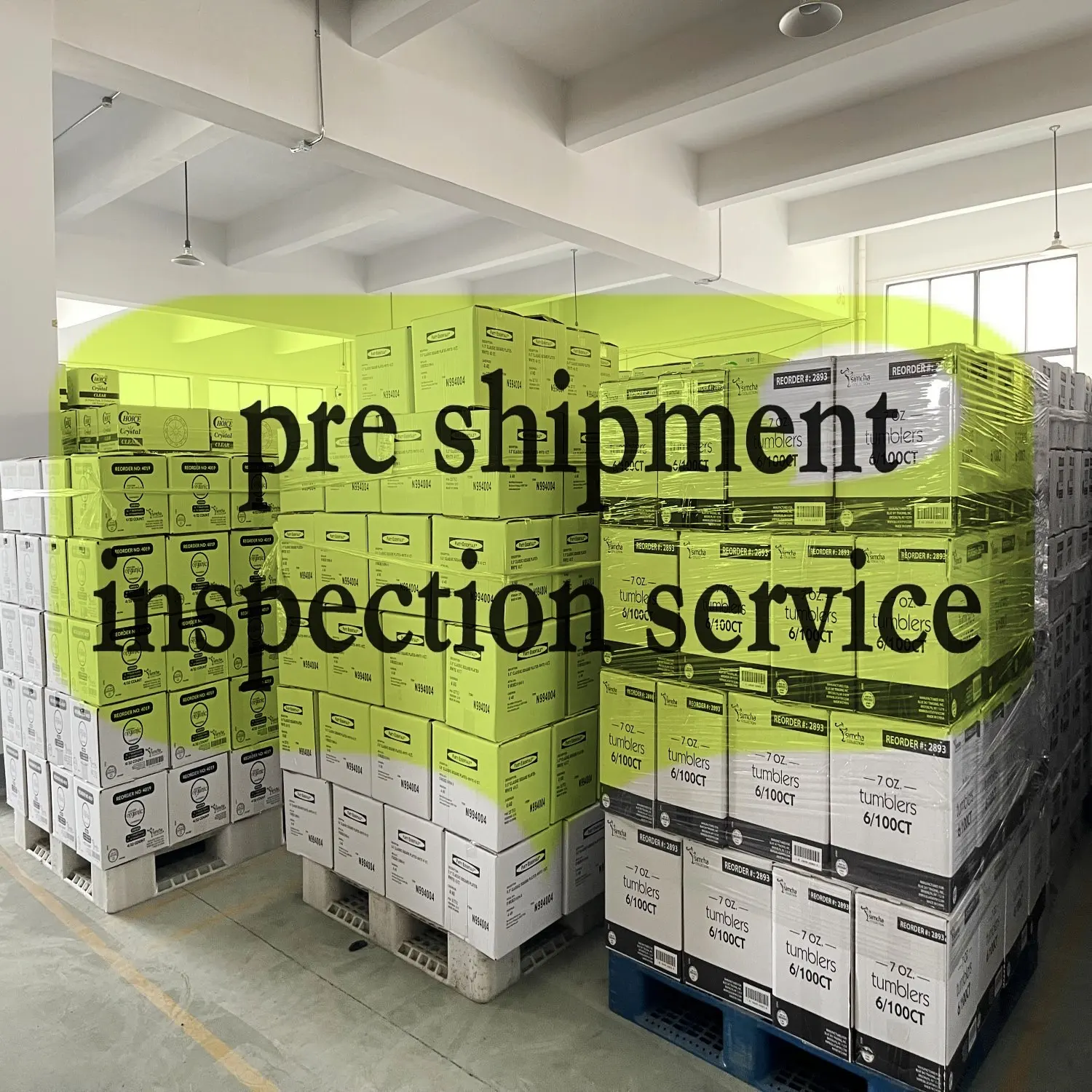 Inspección de auditoría de fábrica Guangzhou/Zhengjiang/Shanghai Servicio de inspección previa al envío Terceros en Nantong Jiangsu