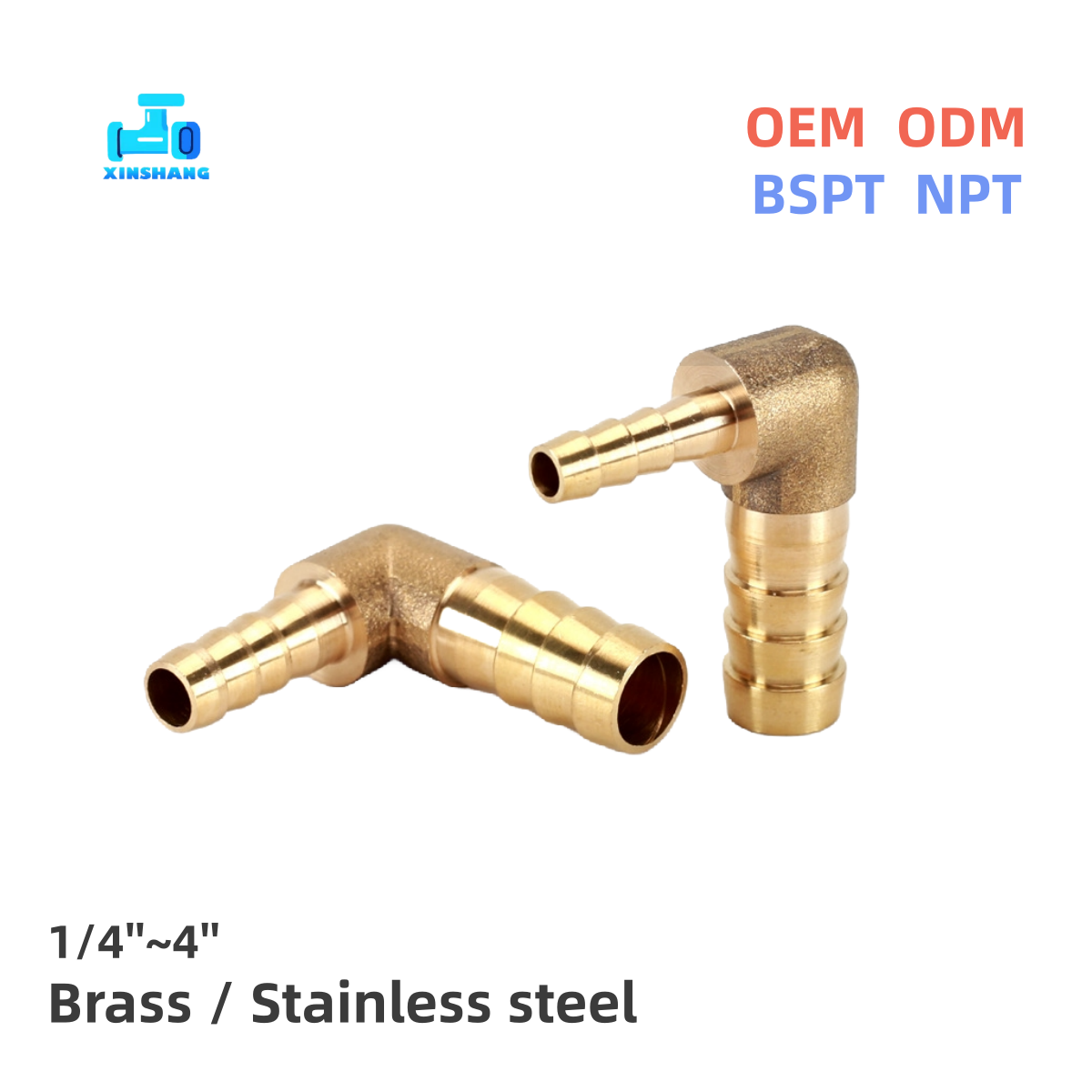 Brass L Type Barb