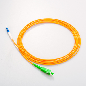 工厂热卖3米单模单纯LC/UPC至SC/APC 3.0毫米光纤跳线 - Product Image 1