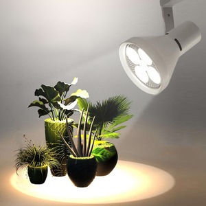 Balkon bahçeleri ve bitki duvarları için 360 derece dönebilir 35W/45W tam spektrumlu LED parça bitki yetiştirme lambaları - Product Image 2