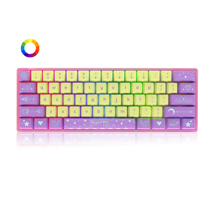 TOPSTYLE TKB-K1 Type C Wired Mechanical Gaming <strong>Keyboard</strong> Full <strong>Keys</strong> Punchless Wired USB 60% Mechanical <strong>Keyboard</strong> RGB 61 <strong>Keys</strong> OEM - Product Image 1