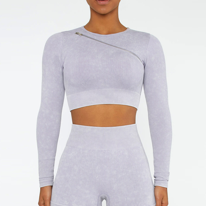 light purple long sleeves