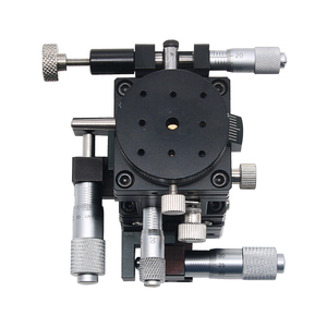 40 × 40ミリメートルCrossed Guide Rail SEMXYZR-40 XYZR 4-Axis Micrometer Linear Stage Manual Linear Stage - Product Image 5