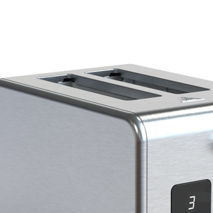 Digitaler Brot toaster aus Edelstahl, intelligenter Touchscreen-Toaster mit LCD-Toaster und Farb lackier option - Product Image 3