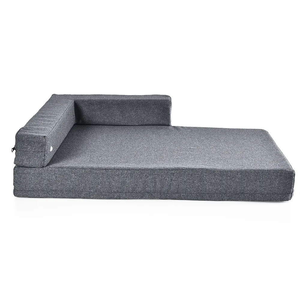 Petstar, venta al por mayor, cama de lujo para perros, sofá, cama rectangular extensible grande para mascotas