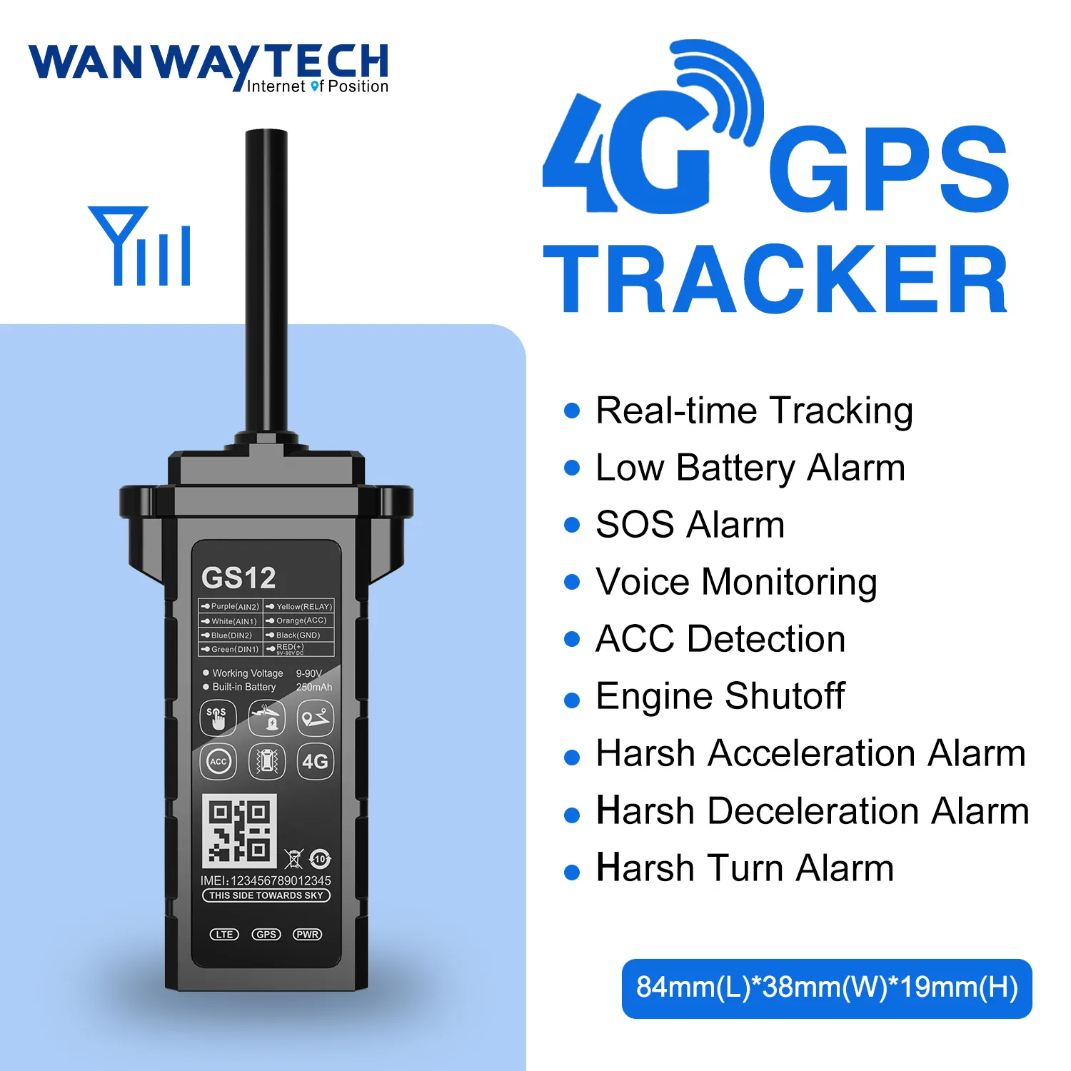 Nieuwe 4G Hele Lange Stand-Bybatterij Wagenparkbeheer Gps Volgapparaat Auto Gps Tracker