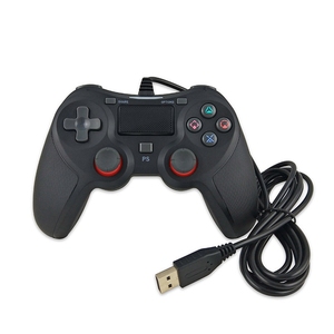Controlador de juego USB con cable, accesorios de mando para PS4