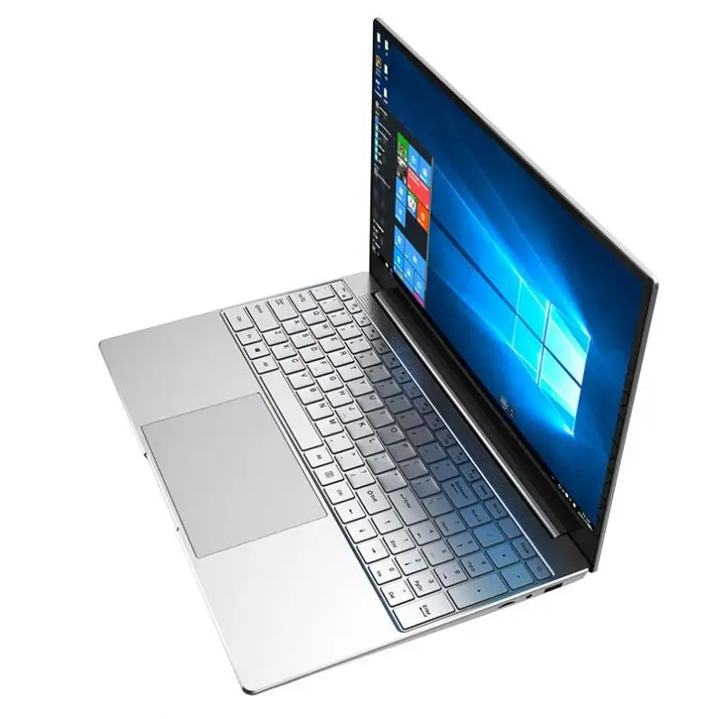 Nuovo miglior prezzo Ultra sottile 15 6 pollici Quad Core 8GB 128GB Win10 Computer portatile per Business Silver