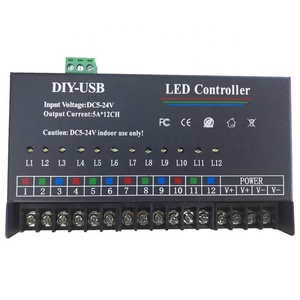 30W <strong>Colorful</strong> Monochrome Programmable <strong>Led</strong> <strong>Controller</strong> <strong>LED</strong> Light String <strong>Module</strong> Lamp <strong>Controller</strong> DC5-24V <strong>Led</strong> Strip <strong>Controller</strong> - Product Image 2
