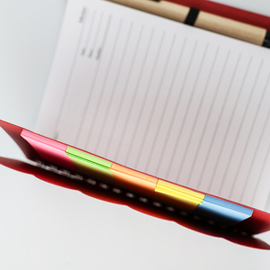GemFully notas adhesivas forma personalizada pluma y Bloc de notas campus Bloc de notas reciclado