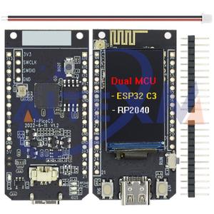 TディスプレイT-PicoC3 ESP32 S3 1.9インチWiFiおよびBT互換モジュールESP32 C3開発ボード1.14インチLCD for Ardu - Product Image 6