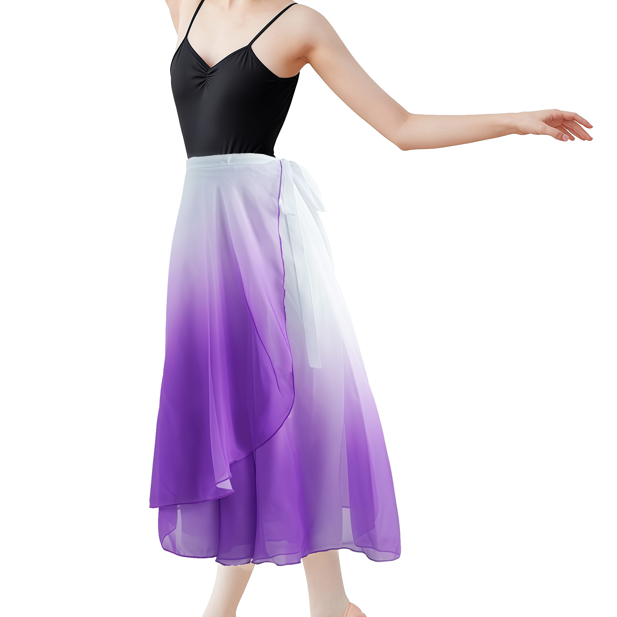 white to purple gradient