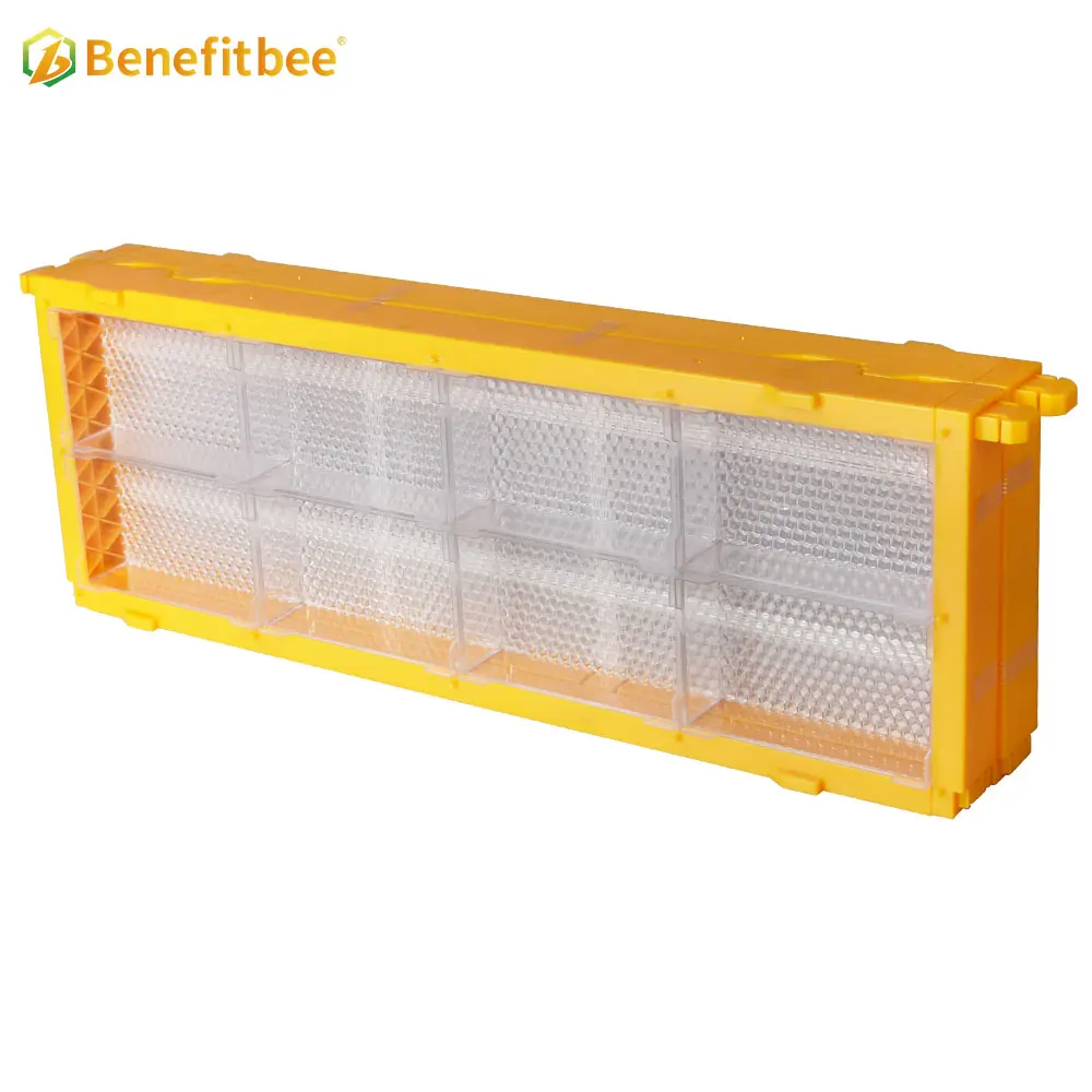 Beekeeping beehive supplies 250g plastic comb honey frames honey comb making box