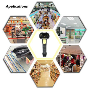 Escaneo automático de alta velocidad 1D 2D CMOS Imagen Lector de código de barras Escáner de código Qr de mano inalámbrico para supermercado - Product Image 6