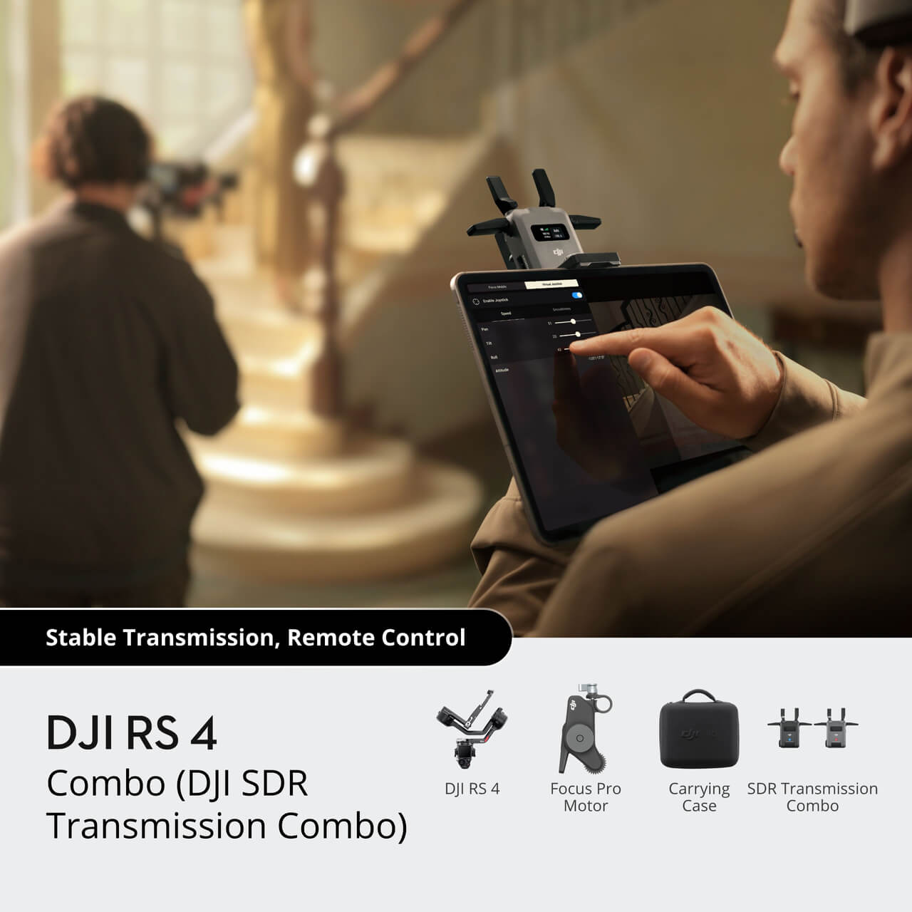 Ensemble standard combiné + kit de transmission d'image