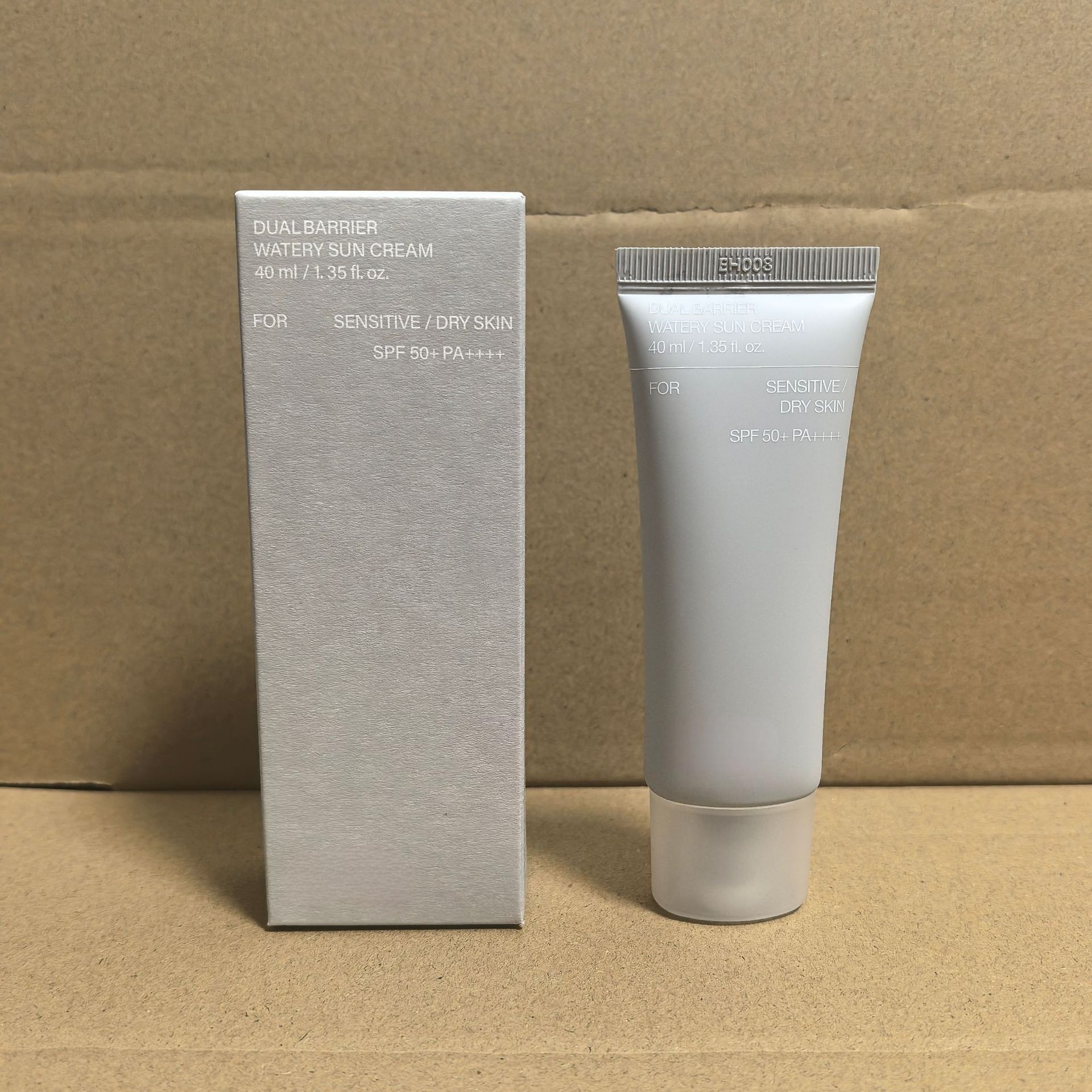 Crème solaire aqueuse double barrière 40 ml