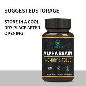 Nootropics Booster Enhance Focus Mind Boost Concentration Improve Memory Clarity for Men Women <strong>Alpha</strong> Brain Supplement Capsules - Product Image 3