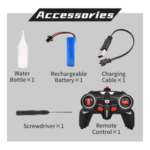 RC araba 2.4G yüksek hızlı uzaktan kumanda müzikli ışık sprey 1:14 beş kanallı yeni uzaktan kumanda araba - Product Image 6
