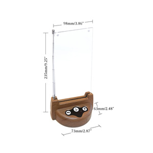 BYBUBYENG ristorante cercapersone sistema coda chiamata sistema Wireless tavolo chiamata con 1 schermo/10 pulsanti di chiamata/2 orologi - Product Image 6