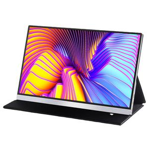 制造商超薄便携式显示器15.6英寸1920*1080全高清，带C型<span class=keywords><strong>USB</strong></span>，用于扩展移动电脑笔记本电脑游戏屏幕