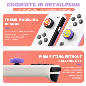 Sports <strong>Thumb</strong> Grip for Nintendo Switch/Switch OLED/Switch Lite Console, Soft Silicone Analog Stick Button Cover - Product Image 4