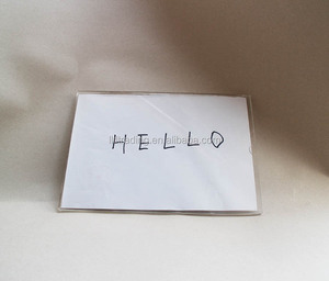 <strong>A4</strong> Clear Plastic Document Holder Table Tent Acrylic Plexiglass PMMA Paper Holder Certificate File Picture Document Holder - Product Image 2
