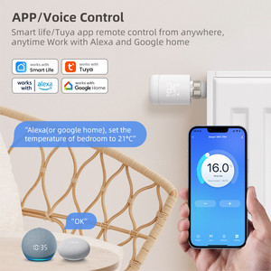 AVATTO Tuya Smart Life WIFI valvola radiatore termostato sala termostato termostato programmabile riscaldamento a pavimento - Product Image 4