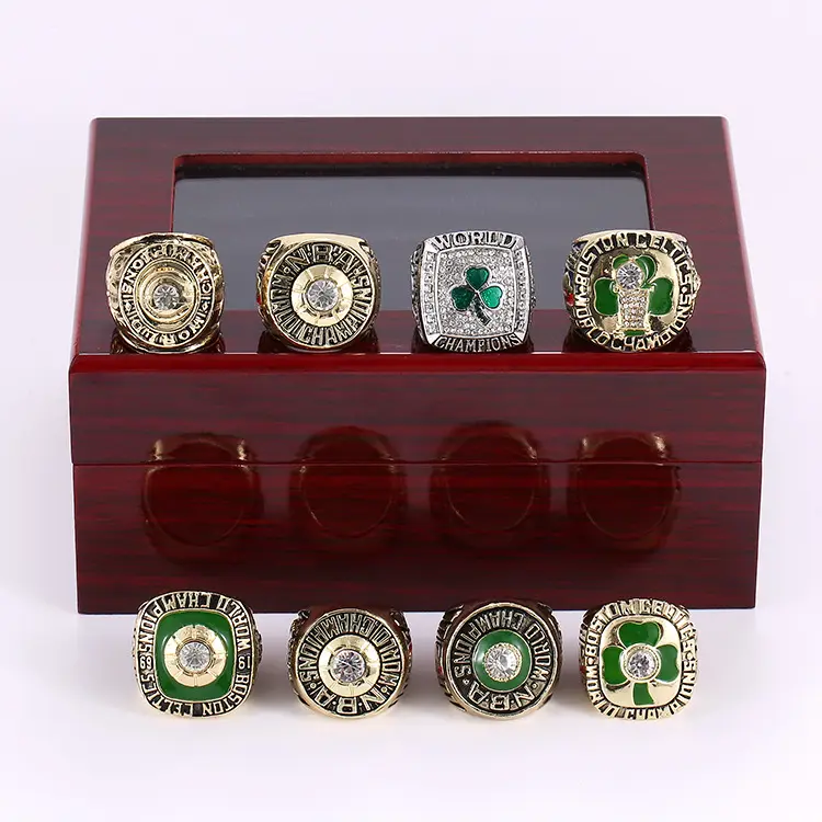 Anello da campionato di basket Boston celtic 8pc