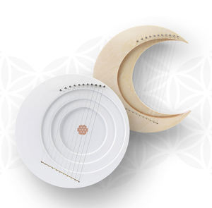 JELO lyreハープハイエンドメープルウッド8/11/15弦満月型楽器弦楽器 - Product Image 4