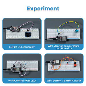 LAFVIN temel başlangıç kiti için ESP32 ESP-32S WIFI ben öğreticiler ile Arduino proje öğrenme kiti için geliştirme kurulu OT