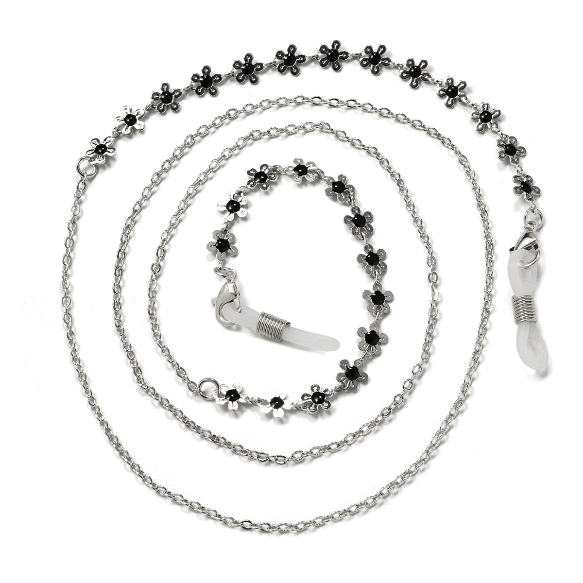 Fiore sole-argento