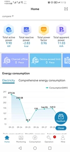 Lectura automática de medidores Medidor de potencia Aplicación remota Sistema de monitoreo y control de energía AI - Product Image 5