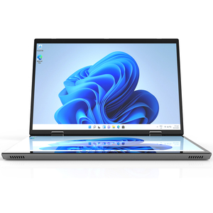 2025 portátil de doble pantalla barato 14 "+ 14" Pantalla táctil Tablet PC 2 en 1 portátil Win Dows 11 Netbook ordenador para trabajo de oficina de negocios - Product Image 2
