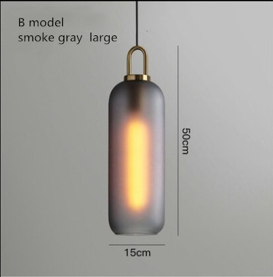 B grande fumo grigio