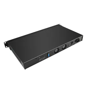 19 pulgadas 1U rack Servidor de computadora j4125 J5025ES Atom N2600 4Lan 2500m i225v3 Firewall Server Rack 1u Linux Mini Server rack 1u - Product Image 6