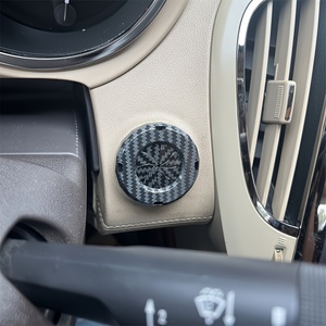 One-Click Ring Engine Anti-Scratch ABS <strong>Push</strong> <strong>Start</strong>/Stop <strong>Button</strong> Cover Carbon Fiber Motorcycle Ignition Key Switch Interior Kits - Product Image 1
