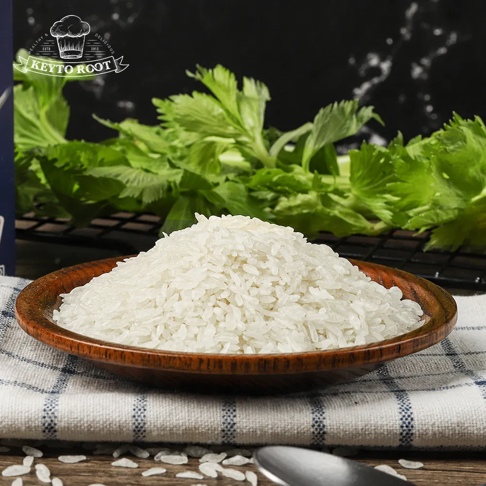 Arroz seco y bajo en calorías para adelgazar, Shirataki Konjac, comida