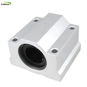 Caja de rodamiento de bolas de movimiento lineal de aluminio SCS10LUU, buje de unidad deslizante CNC, bloque deslizante de rodamiento de rodillos lineal de 68mm de largo - Product Image 6