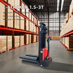 China Brand <strong>New</strong> 1.5 Ton Capacity 2.5M &amp; 3M Reach Warehouse Stacking Machine for Machinery Repair Shops Electric <strong>Stacker</strong> - Product Image 6