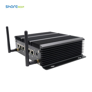 Sharerdp personalizable N100 6 Lan HD puertos COM Pfsense Industrial Desktop Comput Fanless Mini PC integrado con puerto paralelo - Product Image 2