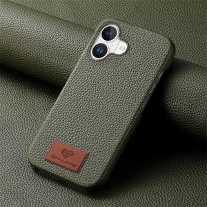 Lychee cilt PU durumda kabuk arka kapak iPhone 15/16 Pro/16 artı, iPhone 11 için Pro/12/13/14 Promax/16E cep telefonu kılıfı - Product Image 3