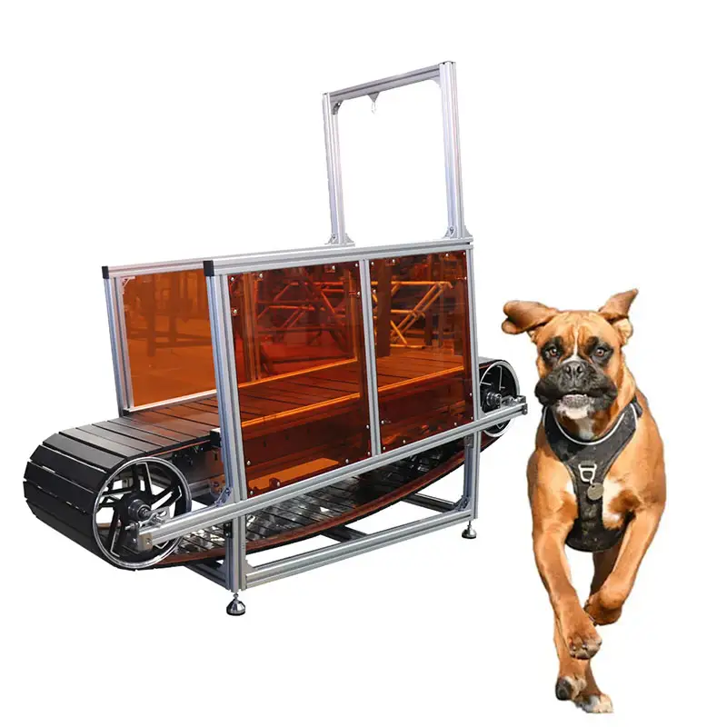 LANGLE工場価格カスタマイズアルミフレームスポーツランニングマシン犬用トレッドミルペット用犬用ランニングツール