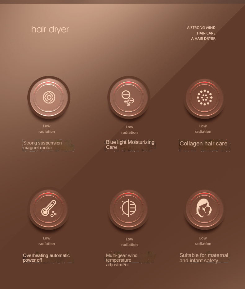 Hair Dryers 2021 Professional Standing Hair Dryer high-power In Stock Ionic Infrared Salon Best Price Hair Dryer hotel household