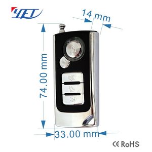 433mhz universale di apprendimento remoto Wireless codice 4 pulsanti RF telecomando per cancelli automatici - Product Image 5