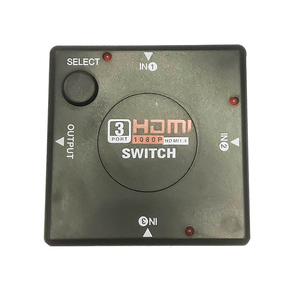 SENYE 3 en 1 salida HDMI Switcher 4K con control remoto Receptor IR-4K HDMI 3 puertos Mini tipo - Product Image 1