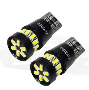 Perfect <strong>LED</strong> Car <strong>LED</strong> Bulb T10 White 18 SMD 3014 18 SMD <strong>12V</strong> <strong>LED</strong> Backup Reverse Light Lamp T10 501 W5W 194 <strong>LED</strong> - Product Image 1