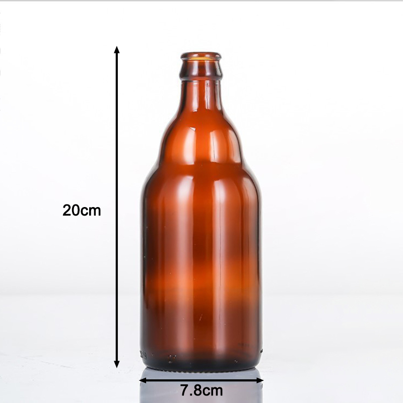 Bottiglia di birra ambra Steinie da 500ml