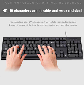 Factory Supply Laptop Desktop <strong>Computer</strong> Office Business <strong>Mouse</strong> and <strong>Keyboard</strong> Combo Wired <strong>Keyboard</strong> and <strong>Mouse</strong> Set