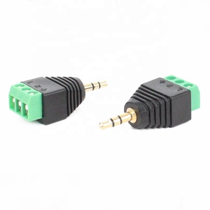 Cantell <strong>3</strong>.<strong>5</strong> <strong>mm</strong> <strong>Jack</strong> Adapter <strong>Jack</strong> to <strong>3</strong> Pin Audio Cable Terminal Block <strong>3</strong>.<strong>5</strong> <strong>mm</strong> <strong>Jack</strong> <strong>3</strong>-Pin - Screw <strong>Mounting</strong>